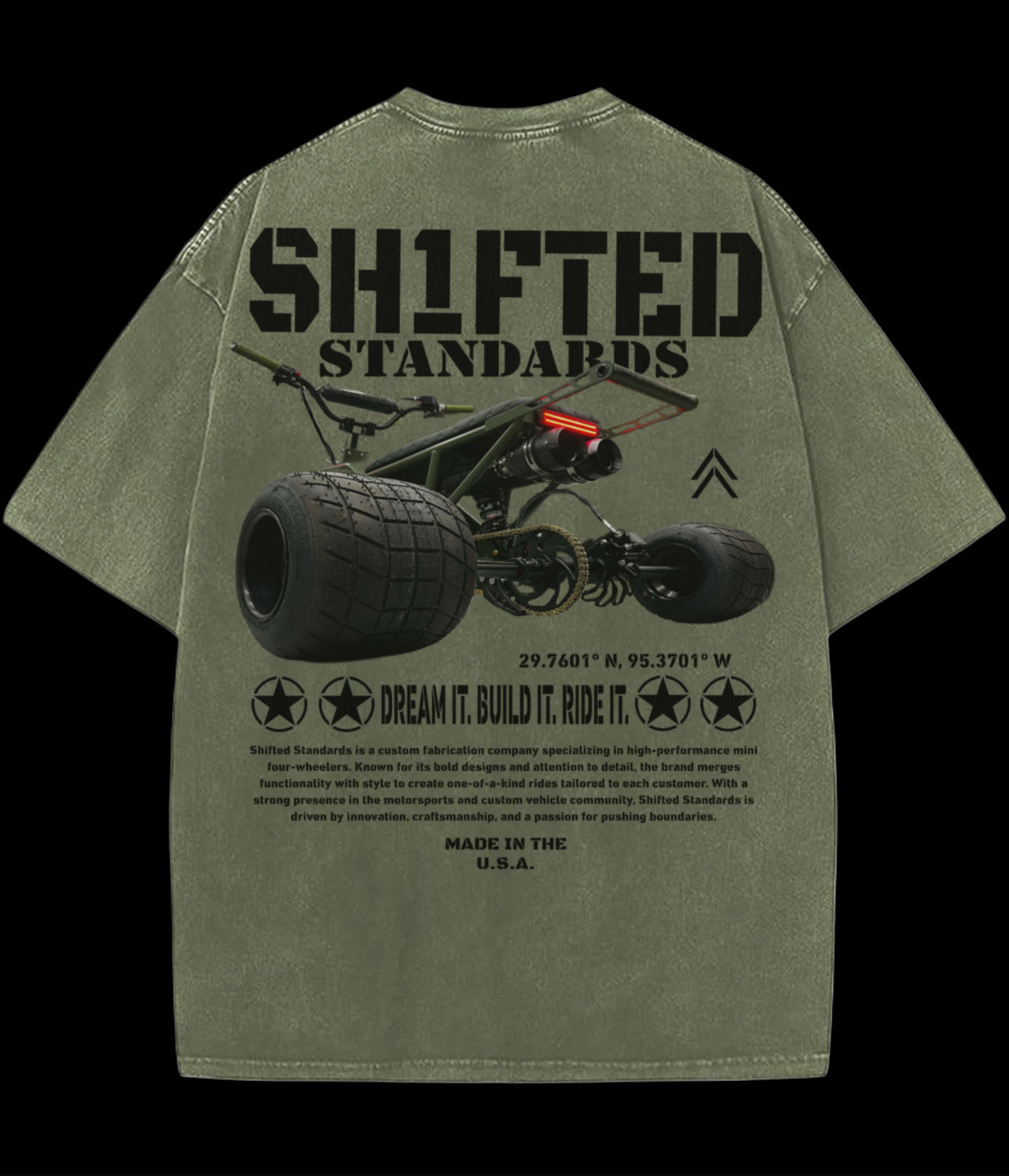 Army Green Limited Edition Oversized Shirt