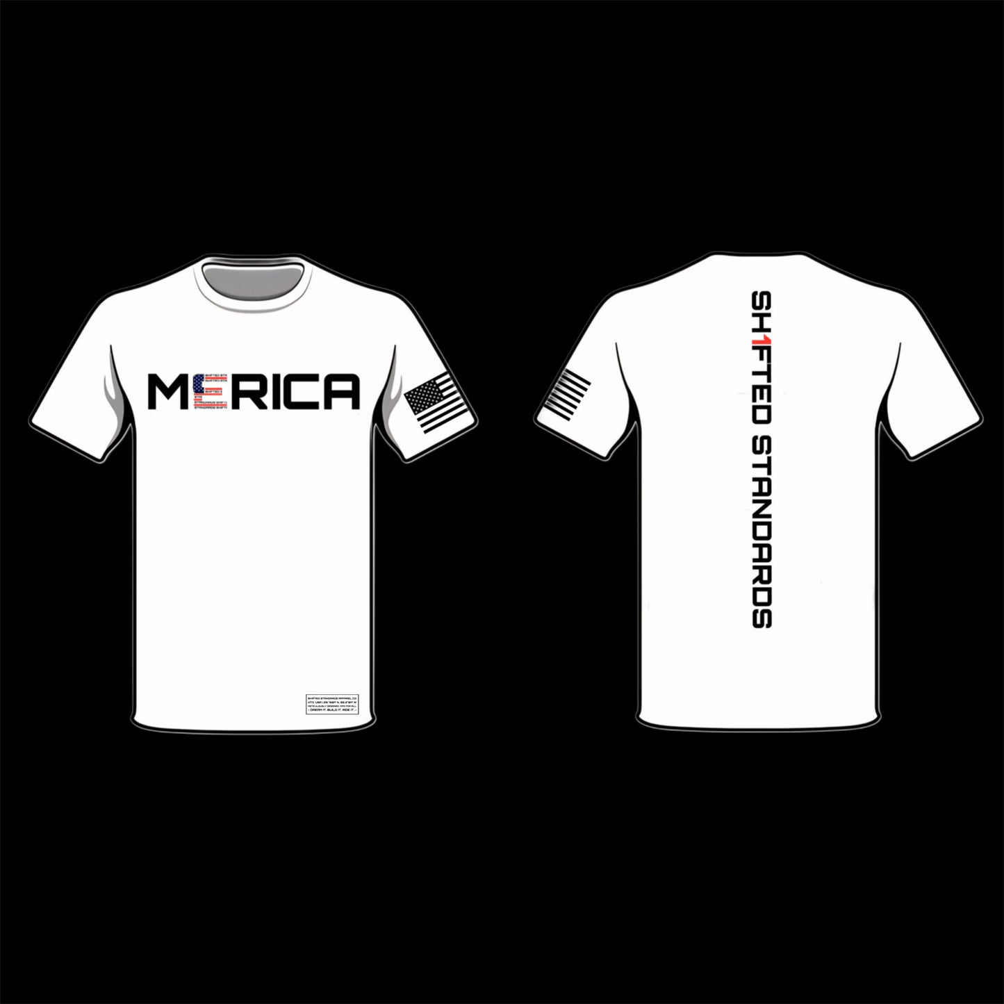 MERICA Sh1fted Standards Tshirt