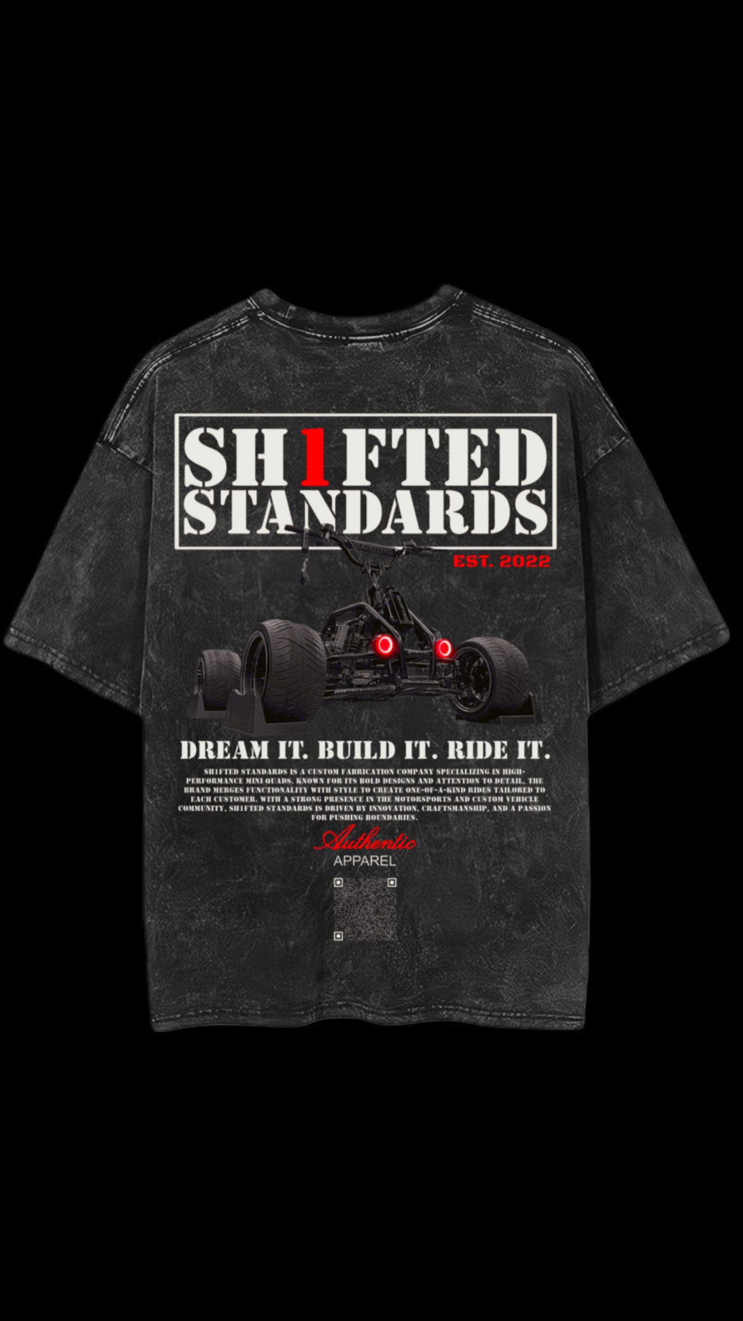 3. Oversized Sh1fted Standards Tshirt