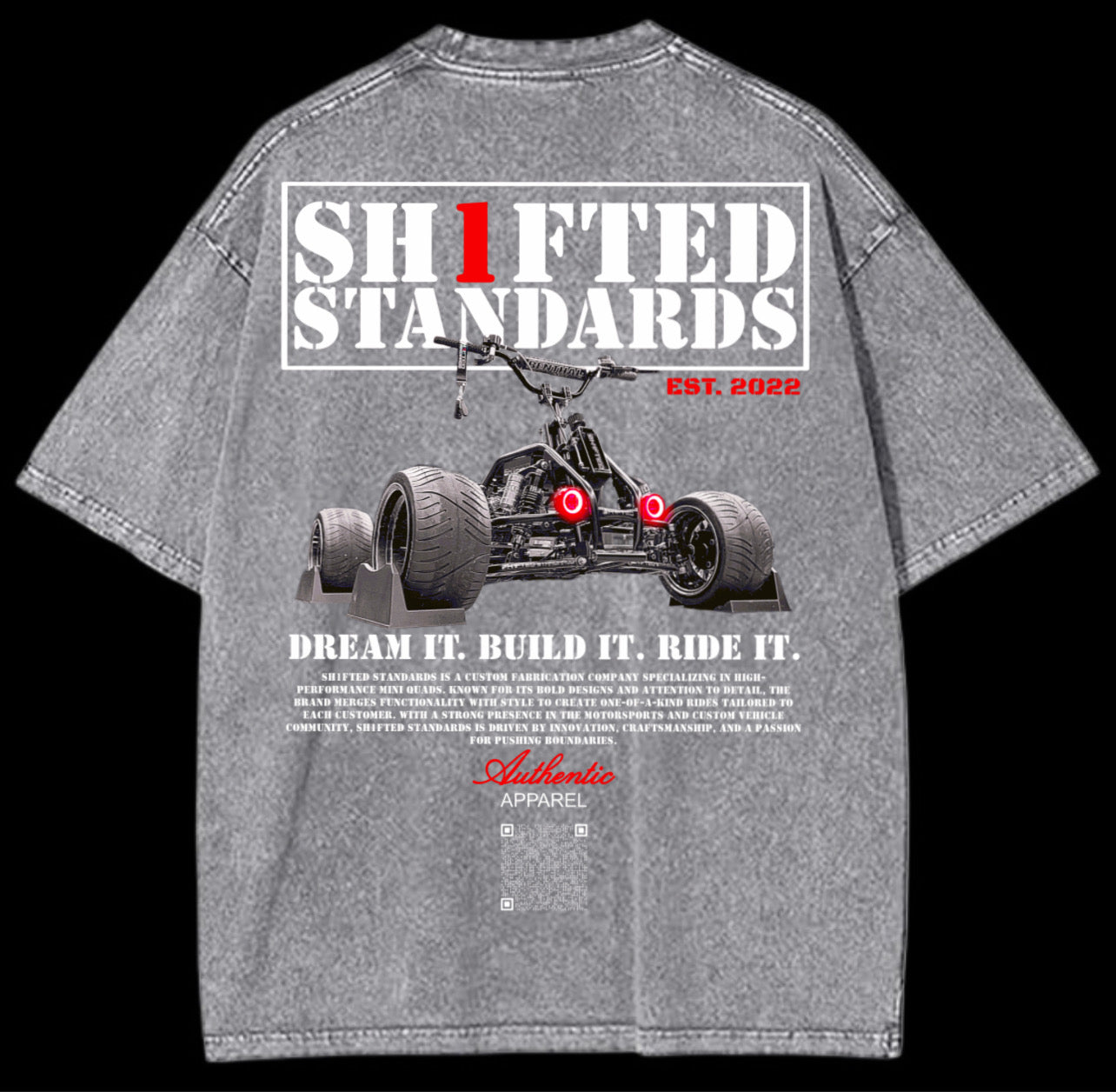 3. Oversized Sh1fted Standards Tshirt