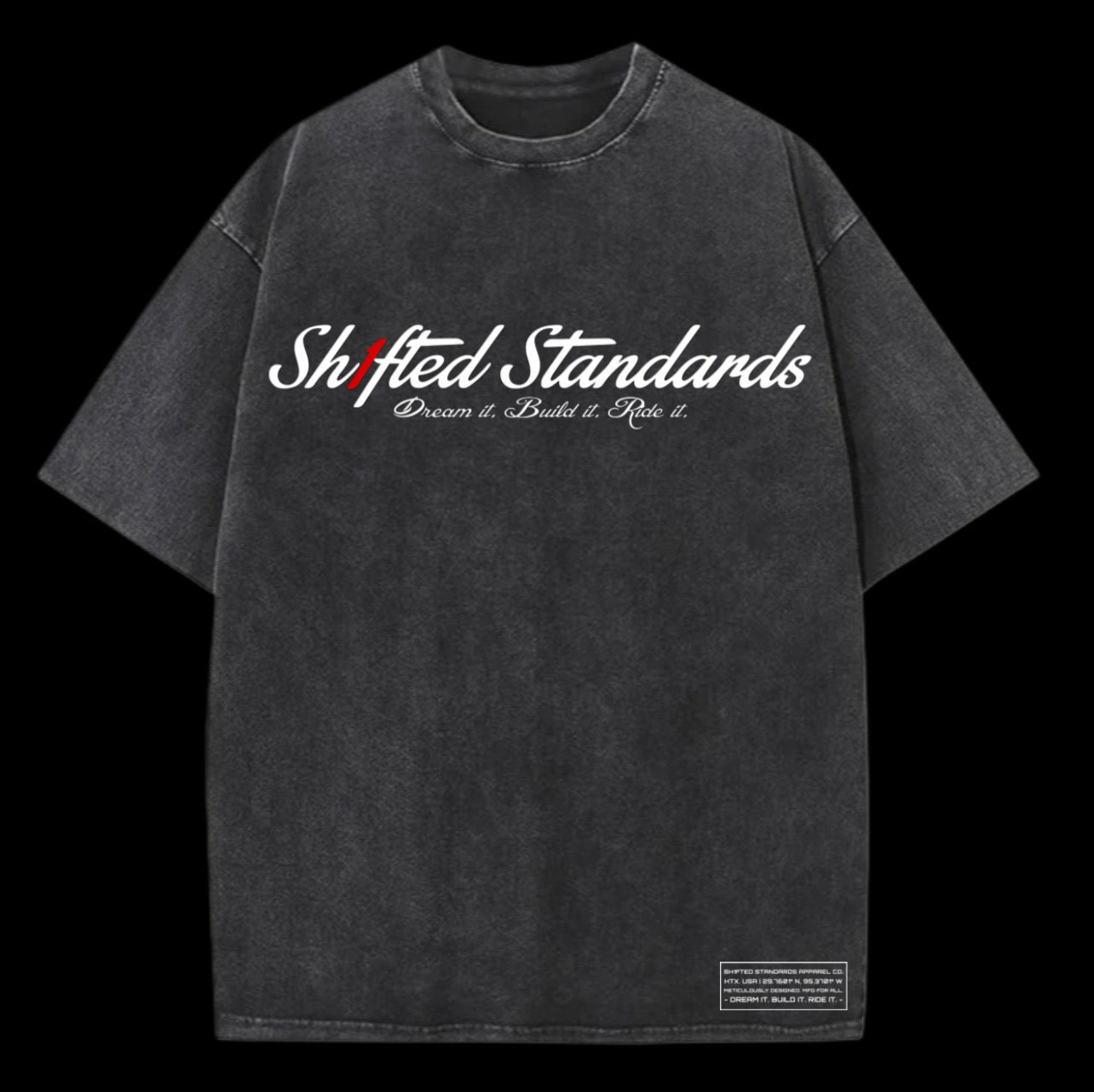 3. Oversized Sh1fted Standards Tshirt