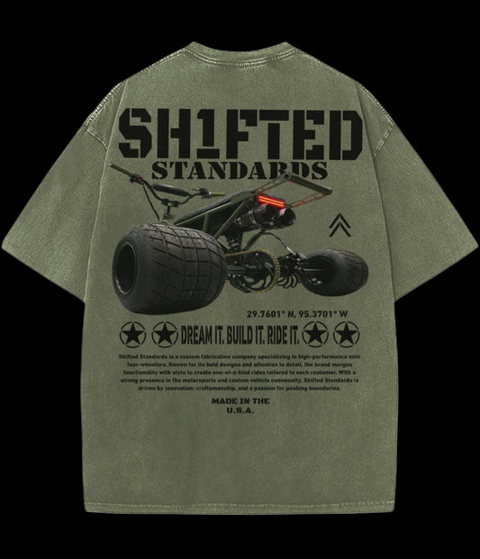 Army Green Limited Edition Oversized Shirt