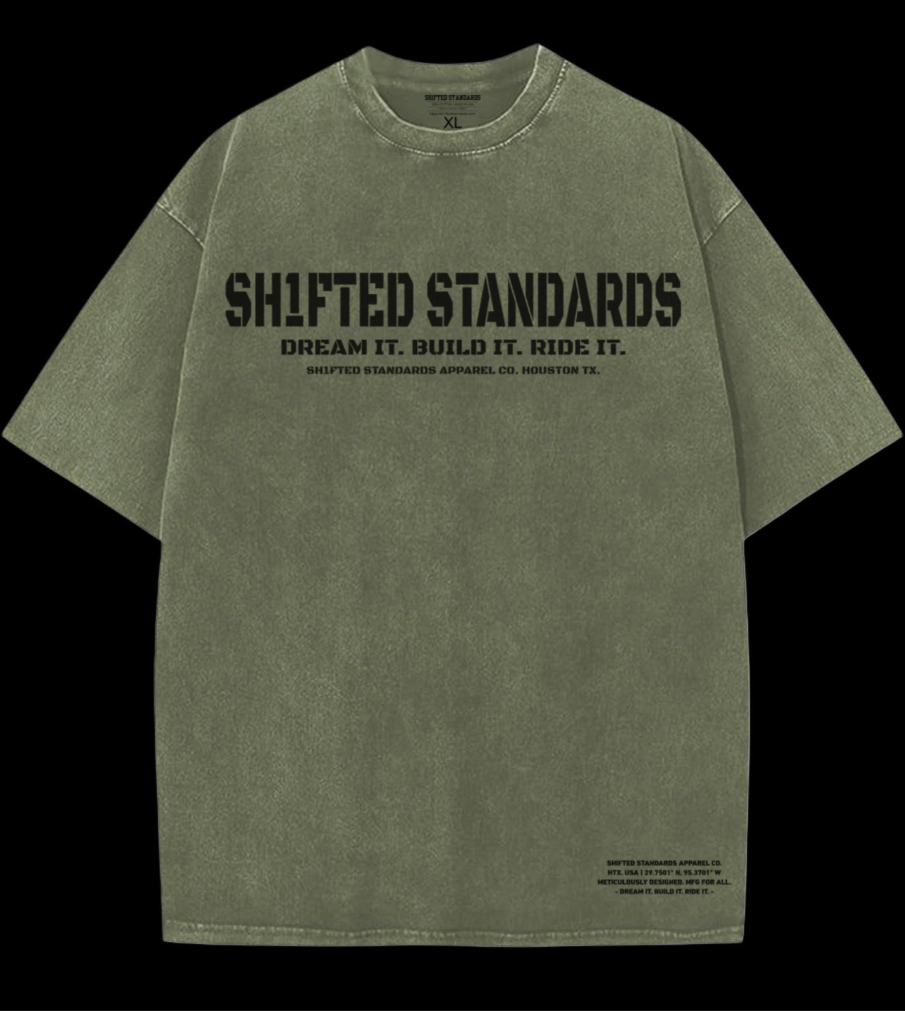 Army Green Limited Edition Oversized Shirt