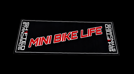 Mini Bike Carpet Garage Pad