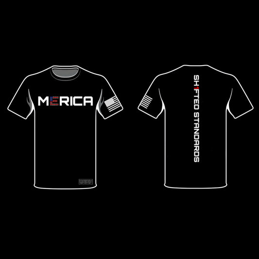 MERICA Sh1fted Standards Tshirt